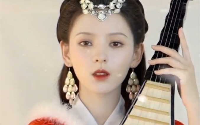 Zhang Yuxi แสดงเป็น Wang Zhaojun