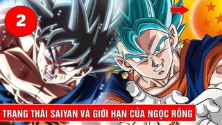 Các trạng thái Super Saiyan và Giới hạn của ngọc rồng