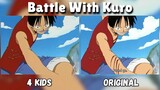 One Piece censorship comparison #16 | Battle With Kuro