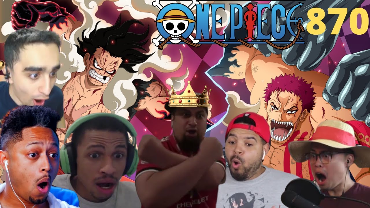 Snakeman Luffy Vs Katakuri One Piece Episode 870 Reaction Mashup Bilibili