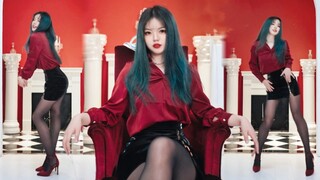 没有人能拒绝红唇皮裙的纯御大姐姐！！竖屏♡短裙 AOA queendom版翻跳