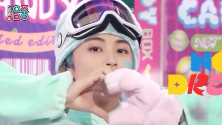 [ถ่ายตรงจากค่าย/หลี่มาร์ก] NCT Dream - Candy เวทีเดบิวต์เพลงใหม่ หนุ่มน้อยสวมแว่นกันลมรสเปปเปอร์มินต