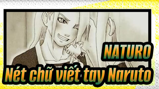 NATURO|[Tự họa AMV]Vẽ bằng nét chữ viết tay Naruto