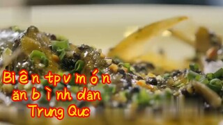 Biên tập về món ăn bình dân Trung Quốc