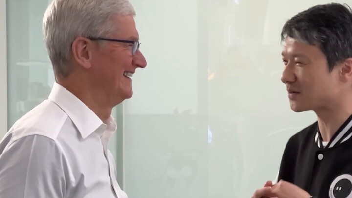 [Genshin Impact] CEO Apple Cook tiba-tiba muncul di markas miHoYo! Sejumlah besar penggemar Apple la