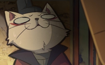 القط العجوز ذو تعابير الوجه الغنية والمتنوعة يبدأ تدريجياً في التحرر والتعبير عن ذاته.