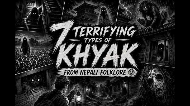 7 Terrifying Types of Khyak From Nepali Folklore 😨 | Horror Manga Adaptation