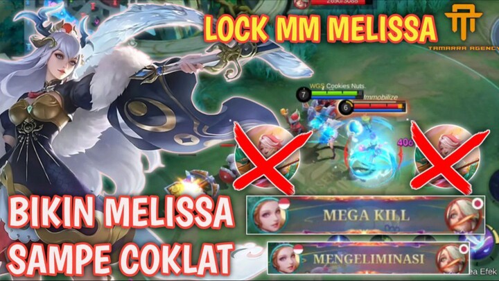 [TA] MELISSA SAMPAI KESAL KENA LOCK ! KAGET KENA COMBO ODETTE