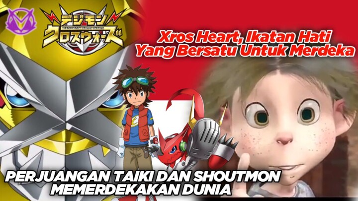 We Are Xros Heart! Perjuangan Taiki Dan Shoutmon Memerdekakan Dunia!