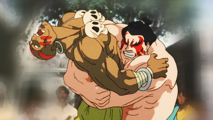 Street Fighter Animation: Dhalsim ผอมมากเพราะว่าเขารัดคอเขา!