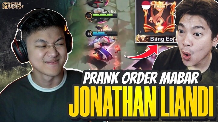 ORDER MABAR JONATHAN LIANDI SI DARK SYSTEM PAKE AKUN KECIL! WKWKWK - #JEMABAR Pa