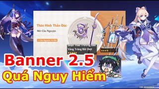 [Cực Sốc] Banner Kì Này Sơ Sẩy Là Xong Film Ngay, Cuối Cùng Kujou Sara  Cũng Trở Lại |Genshin Impact