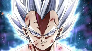 Vegeta yang bangga menurunkan janggutnya untuk putrinya