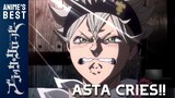 ASTA CRIES FIRST TIME !! | ASTA ARM | Black Clover ブラッククローバー BEST MOMENTS