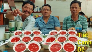 Thánh Ăn Tiết Canh. Cùng Anh Em Đi Ăn Tiết Canh Dê Và Dê hấp Gừng Sả | Biển Nguyễn ngọc.