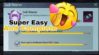 New Achievement Livik Veteran | Pubg Mobile New Achievement 2.0 Update