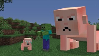 เมื่อเด็กทารก!! ถูกเพิ่มเข้ามา | Minecraft