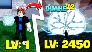 Zeno Thử Thách 100 Ngày Thức Tỉnh Quake Full V2 (level 1 to max in roblox)