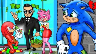 Sonic yang pendek dan malang itu ditinggalkan oleh Amy, namun karena kebakaran, sikap Amy berubah to