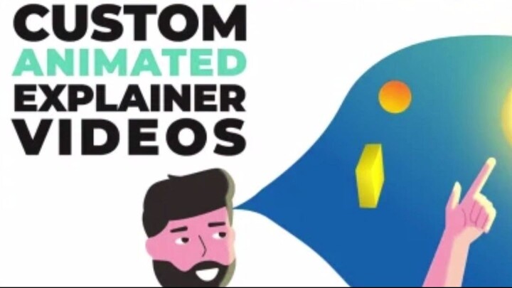 I will create a custom animated 2d explainer vide)