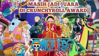 ONE PIECE MASIH JUARA DI CRUNCHYROLL ANIME AWARDS 2024 !