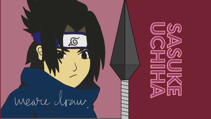 Gambar Sasuke Uchiha Simpel