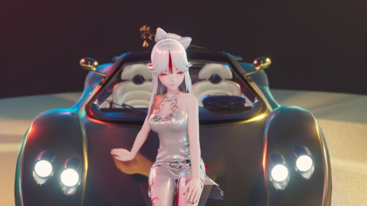 [Genshin Impact Ningguang] No time to explain the rich lady's happy car!!