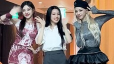 (G)I-DLE 230511 美延 x aespa宁宁&Karina《Spicy》Challenge