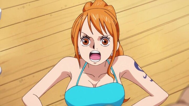 KETIKA PAKAIAN NAMI LEPAS DI DEPAN LUFFY