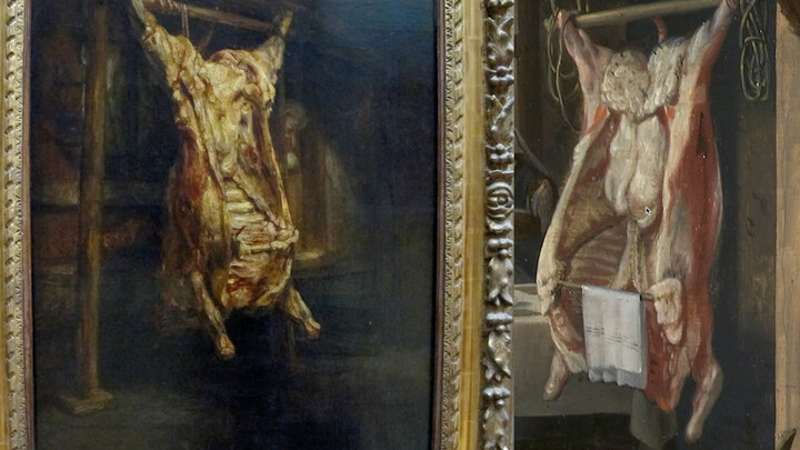 أي لوحة تخلو من سرّ؟ نشرتها على دواين أربع مرات ولم تُعتمد، فنشرتها على بي زان بدلًا من ذلك~~ وبالمن