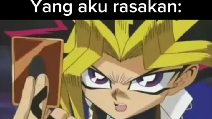 Cosplaying Yugi from Yugioh lol