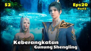 Mu Chen Mengikuti Kompetisi Generasi Elit Benua Beicang - The Great Ruler Season2 Eps20