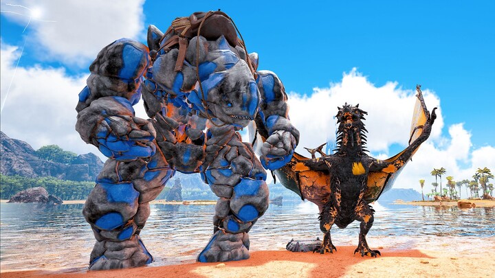 [شيامي] نصف خطوة نحو النجاة! استدعِ جوليم الجليد! آرك: العناصر، الحلقة 7