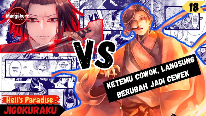 SPOILER Ch 110-112❗  Asaemon Terkuat VS Tensen Terkuat | Alur Cerita  Jigokuraku | Part 18