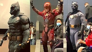 正义联盟线下活动！在电影院看自己的剪辑是什么感受！