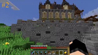 Membuat Sugarcane Farm Otomatis Berbentuk Rumah Kaca - Minecraft 1.18 Survival Indonesia #2