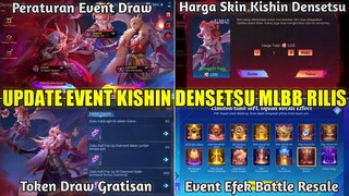 UPDATE EVENT KISHIN DENSETSU MOBILE LEGENDS RILIS! BOCORAN PRIZEPOOL, PERATURAN DRAW, & TOKEN GRATIS