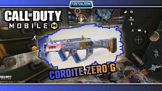 stealing Cordite Zero G is fun