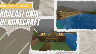 JEMBATAN INI BISA MEMBUAT MINECRAFTMU KEREN-MINECRAFT TUTORIAL