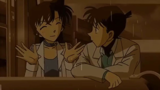 shinichi x ran in the past scence