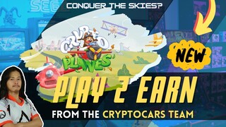 NEW! CryptoPlanes ✈️ - Kapatid ni CrpytoCars 🚗 Pero Lumilipad (Airdrop & Whitelist Info)