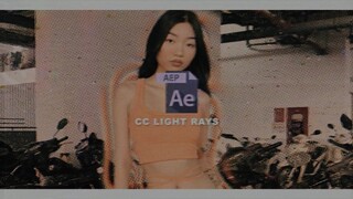 glow around person (cc light rays) | after effects tutorial