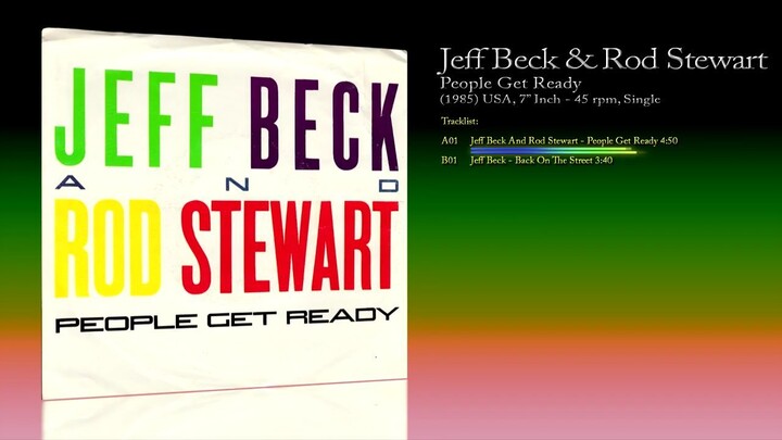 Jeff Beck & Rod Stewart (1985) People Get Ready [7' Inch - 45 RPM - Single]