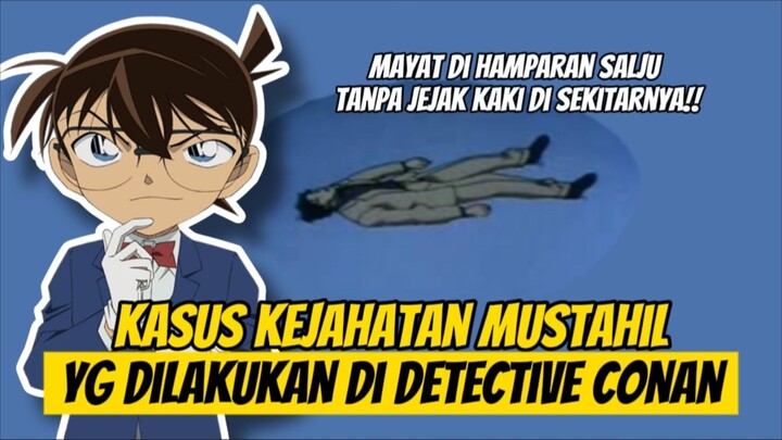 Trik Kejahatan Mustahil Mayat Tanpa Jejak Kaki ☠️