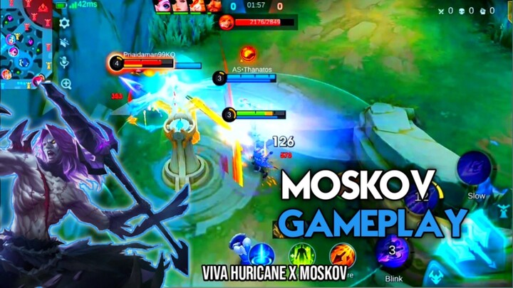 MOSKOV GAMEPLAY | MLBB