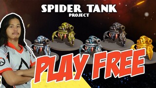 "SPIDER TANK" - PLAY FOR FREE? | NFT Play to Earn Game