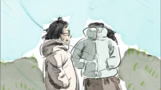 I woke up too suddenly and saw Xingtian wearing a down jacket outside!