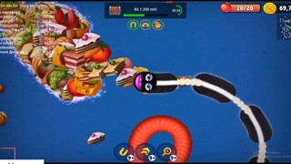 Wormszone.io #277 NEW SNAKE_ Epic Worms Zone Best Gameplay 7