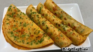 BÁNH LÀM TỪ BỘT MÌ _ CÁCH LÀM BÁNH BỘT MÌ RÁN CẤP TỐC NHANH GỌN RẤT NGON _ BẾP YÊN BÌNH.