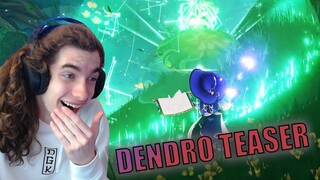 Sumeru and DENDRO TEASER REACTION!!! | Genshin Impact